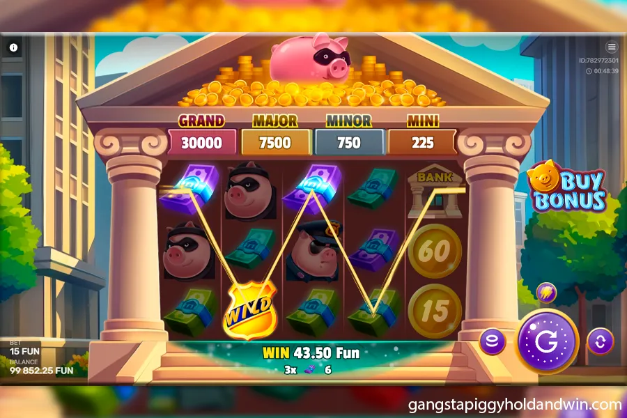 Gangsta Piggy: Hold and Win Demo Preview